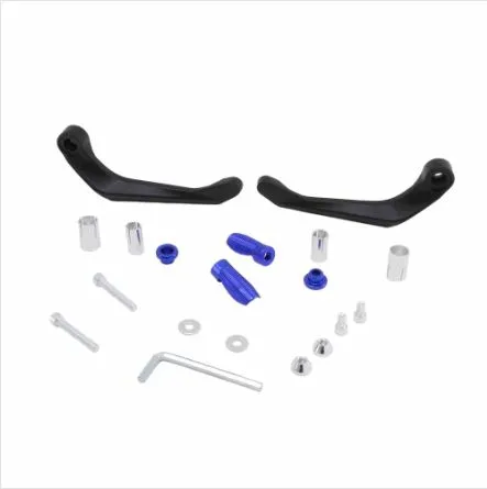 [PU-MCM25B] Cubre puño metálico azul para moto 