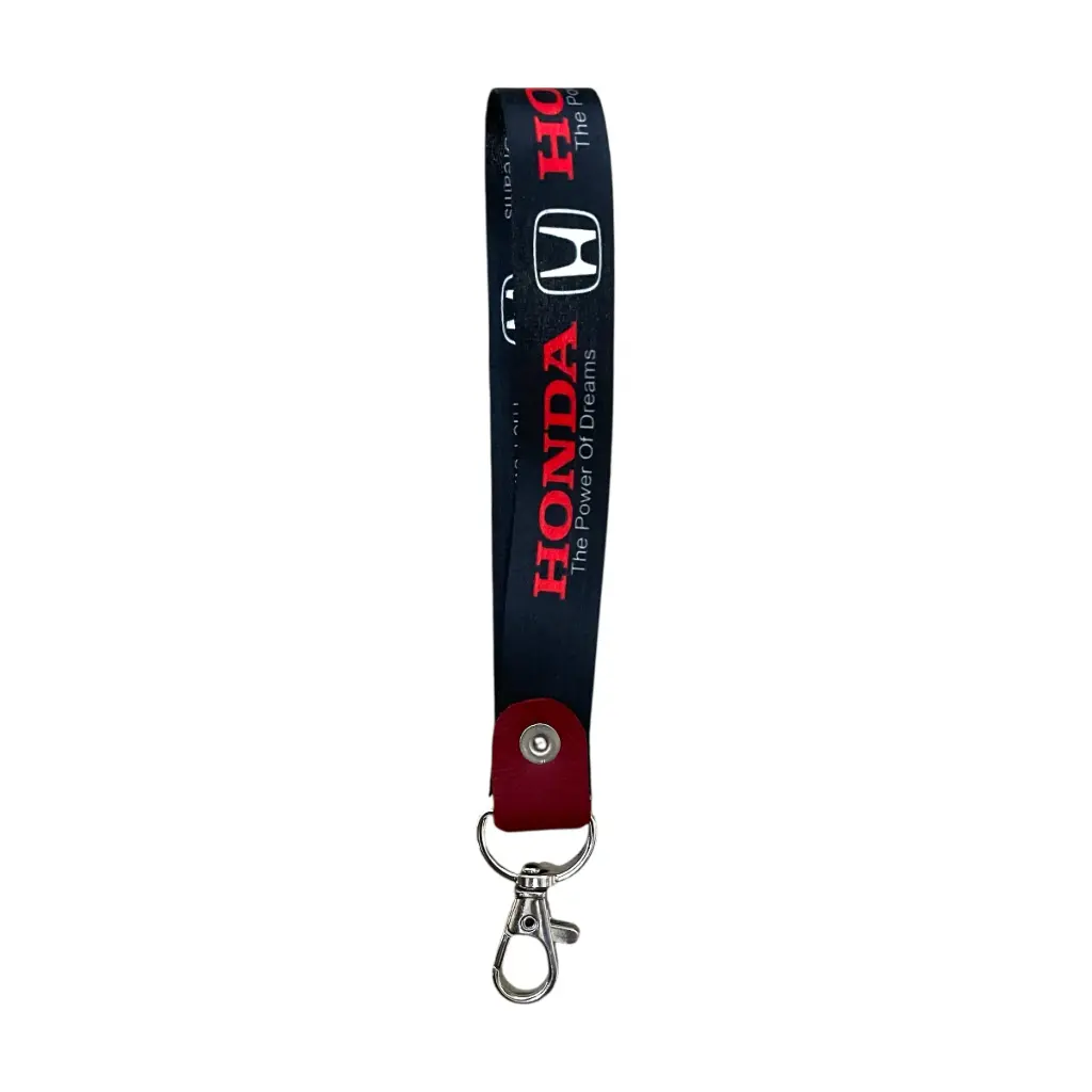 Llavero sublimado Honda negro