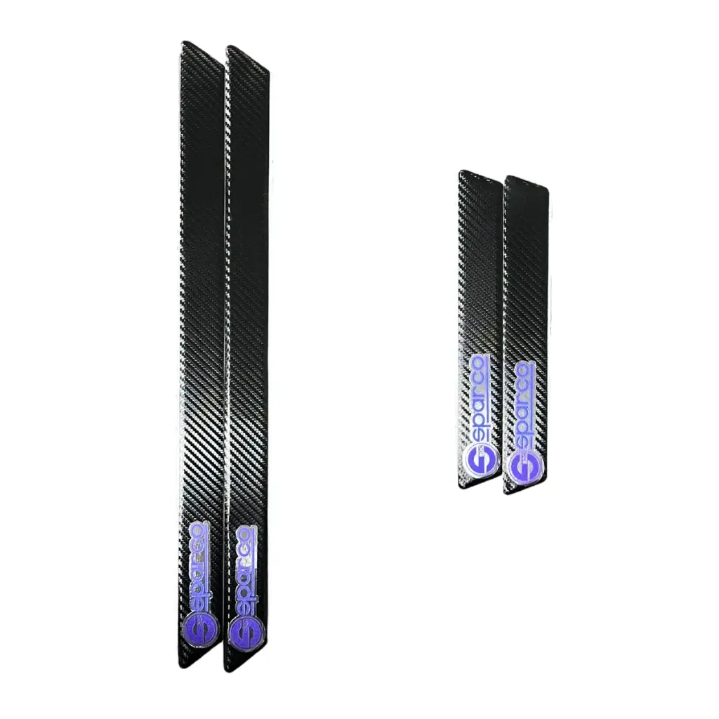 Embellecedor tipo fibra de carbono sparco