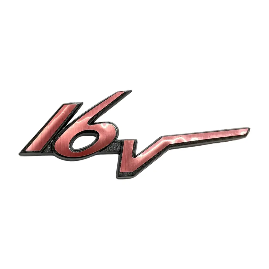 Emblema 16V rosa