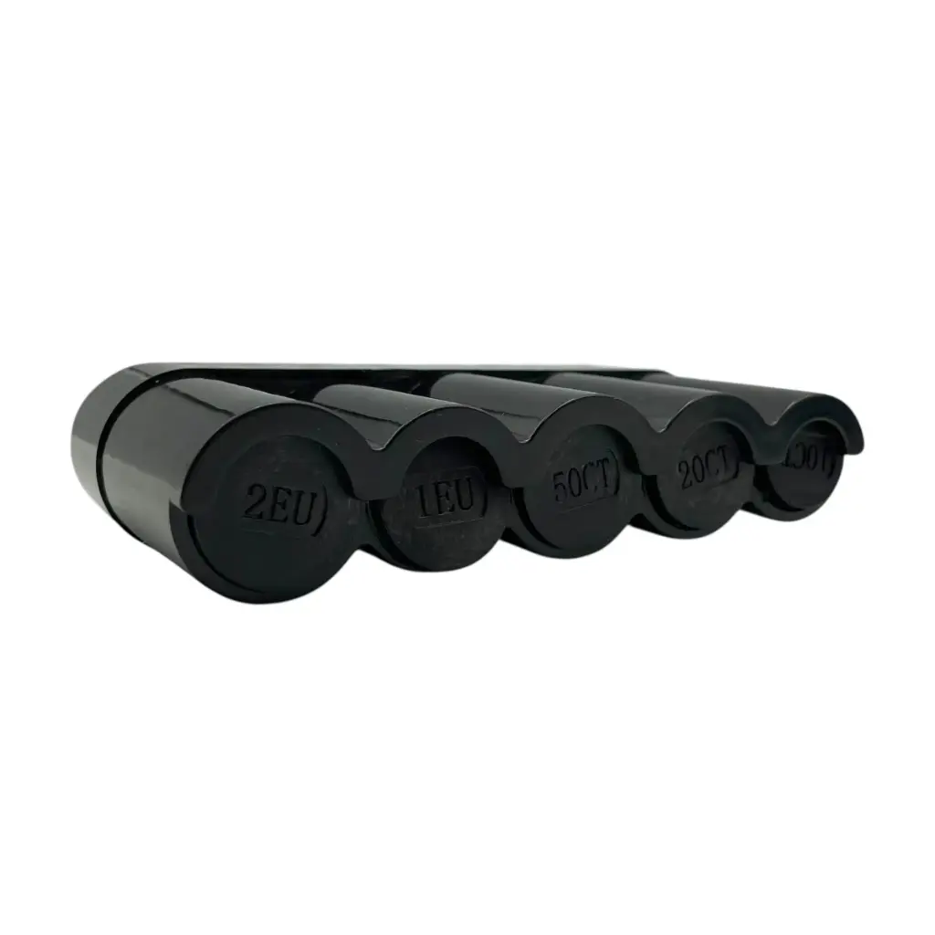 [MARIMBA5LINE] Porta monedas lineal negro