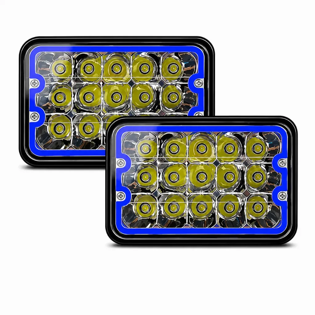 [FAL09B-SAI/5 INCH COB RING/BL]  Unidad de 5" con arillo LED azul