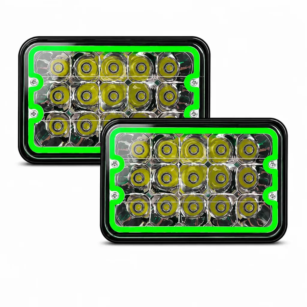[FAL09G-SAI/5 INCH COB RING/GN] Unidad de 5" con arillo LED verde