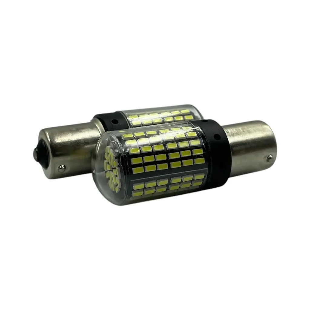 Foco de un polo blanco 1141 con 144 LED 12/80V 