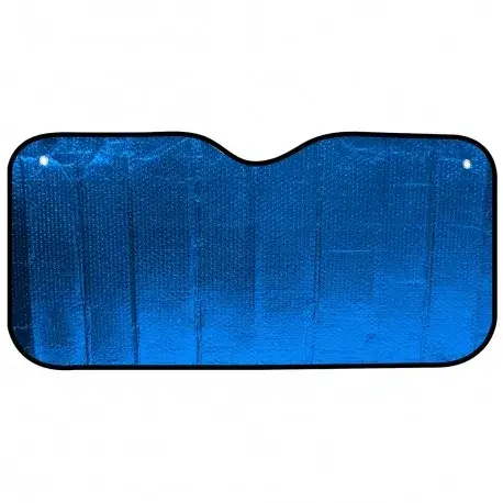 [COR43BL] Parasol azul automotriz jumbo doble burbuja 