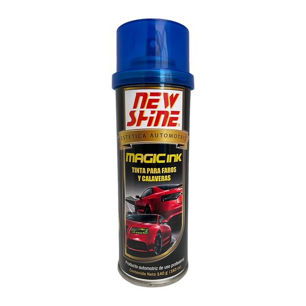 Tinta para faros y calaveras azul