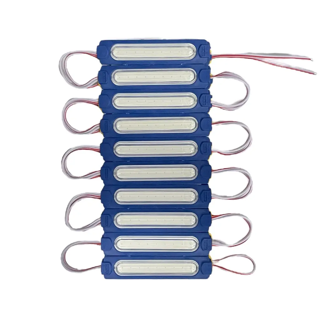 Modulo azul encapsulado de plasma con 9 LED (tira de 20 piezas)