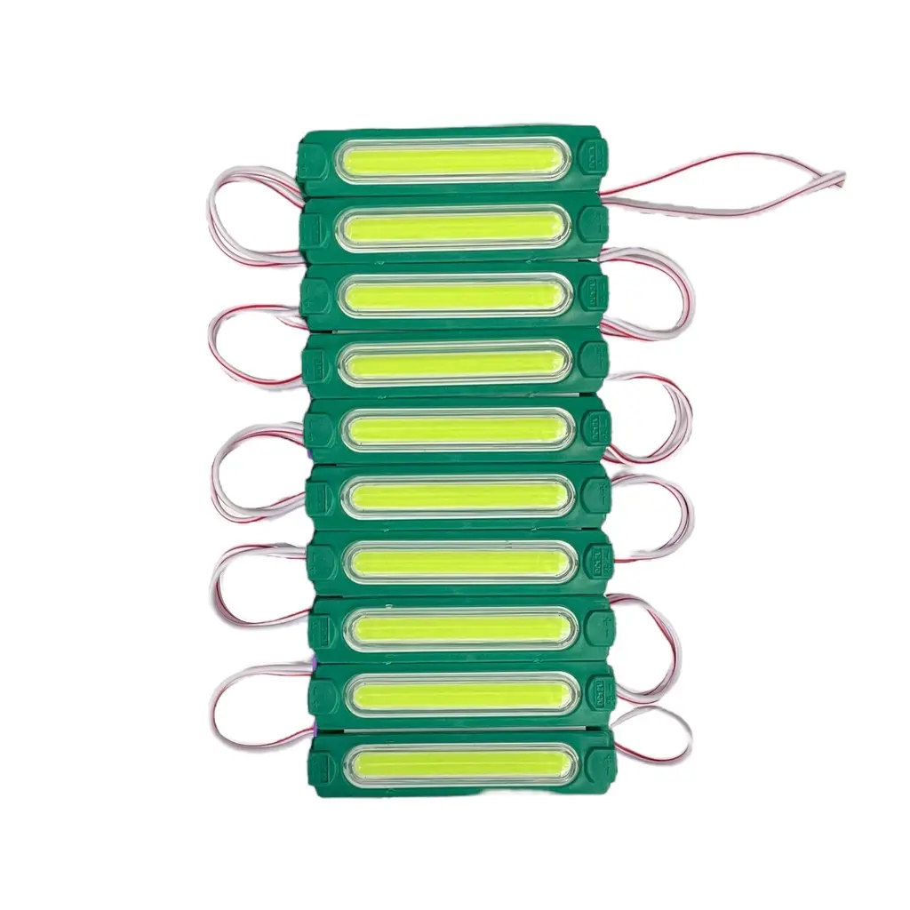 Modulo verde encapsulado de plasma con 9 LED (tira de 20 piezas)