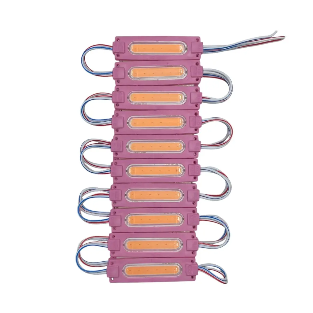 Módulo LED rosa con cápsula tira de 20 piezas