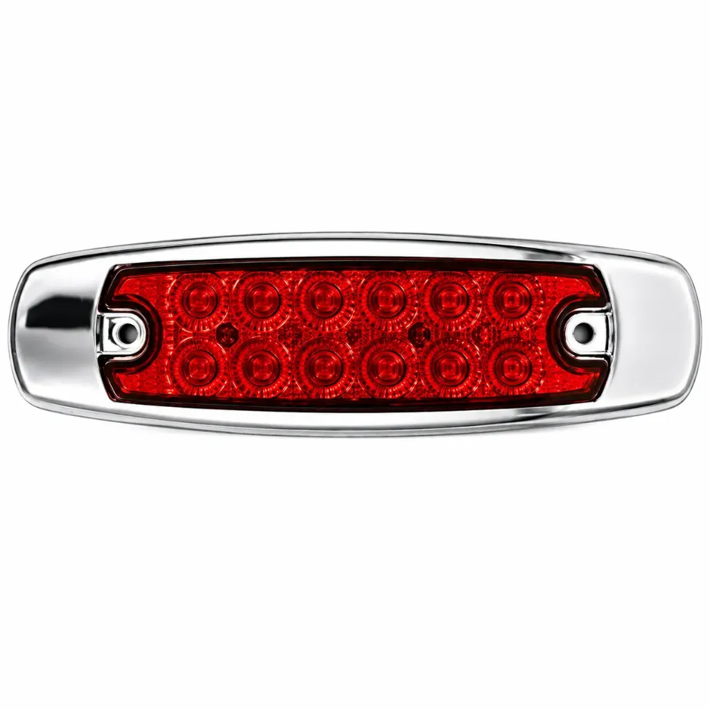 Plafon rojo tipo Peter Billt de 12 LED función fija 