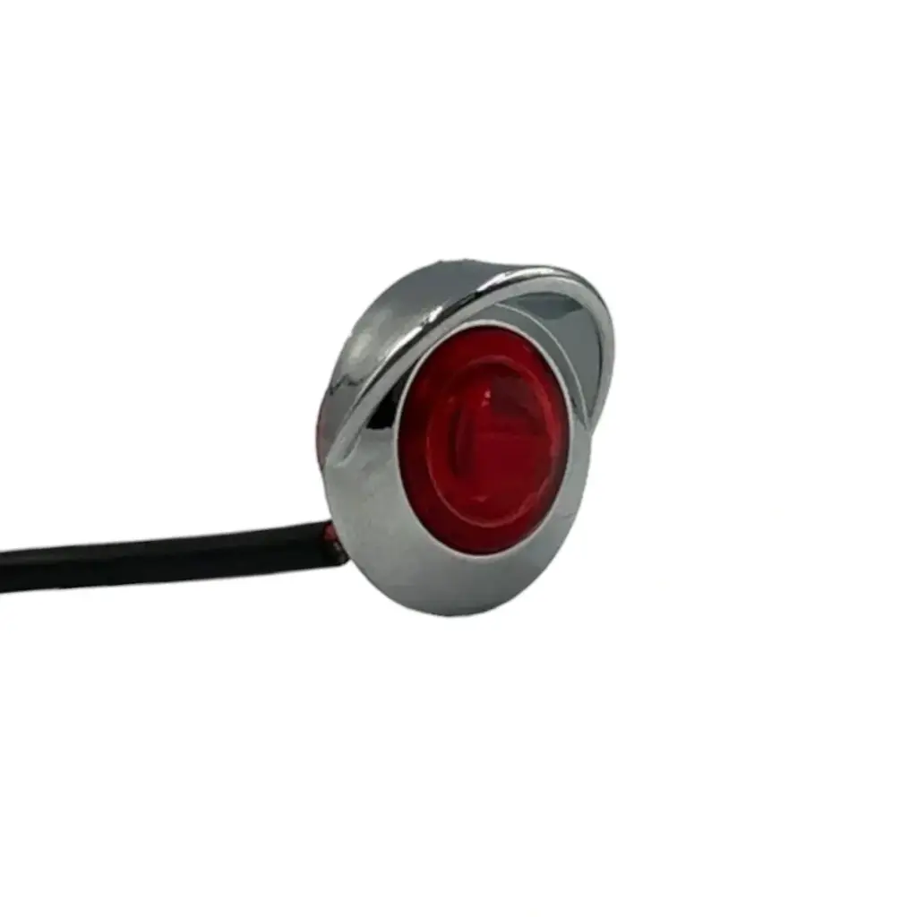 Plafón rojo de 3/4 con visera función alta y baja, bolsa de 10 piezas 