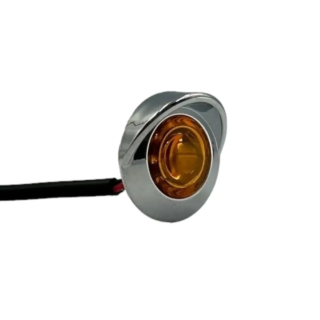 Plafón ámbar de 3/4 con visera función alta y baja, bolsa de 10 piezas 