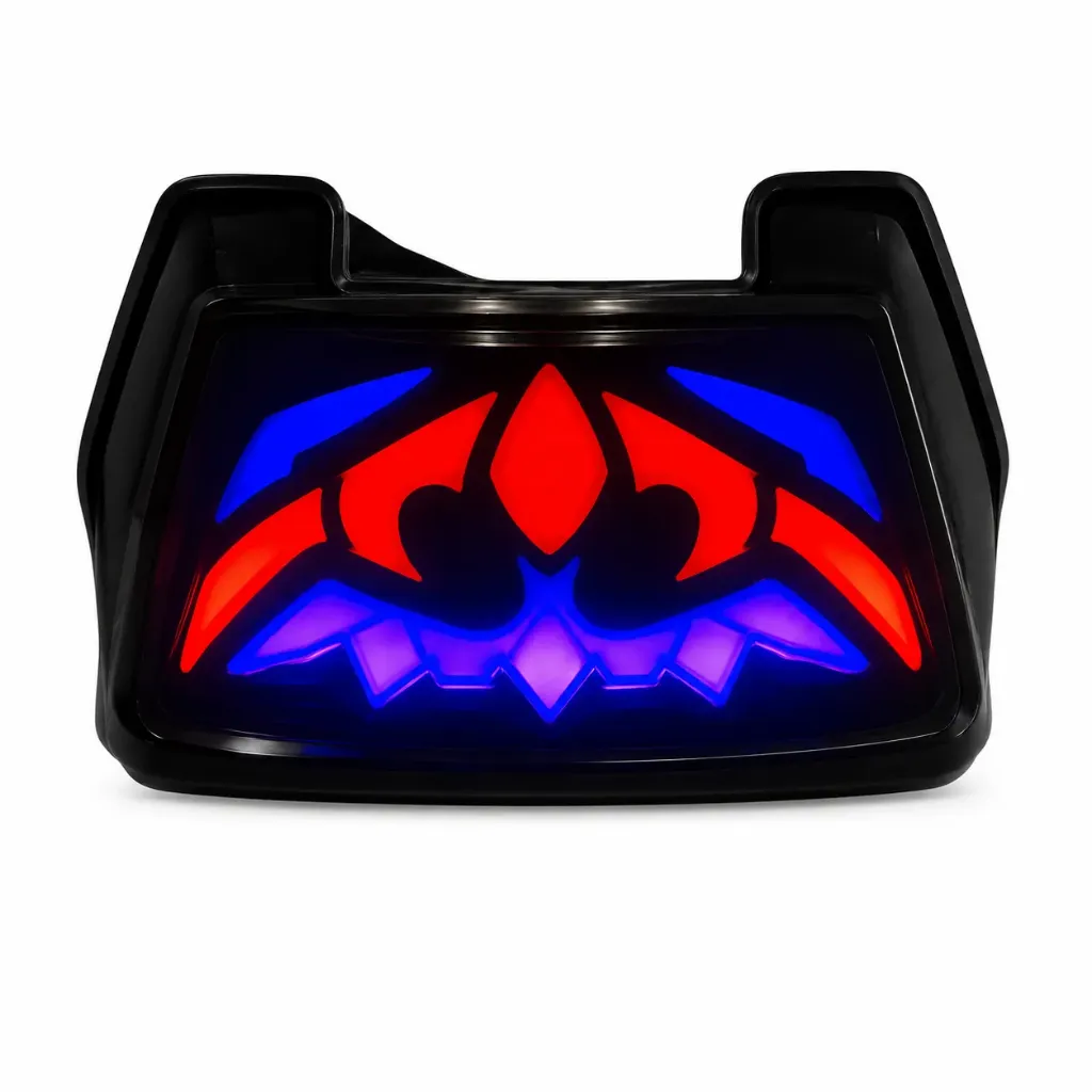 [RS-CAL-1013R-BU-Y] Skull Crown LED
