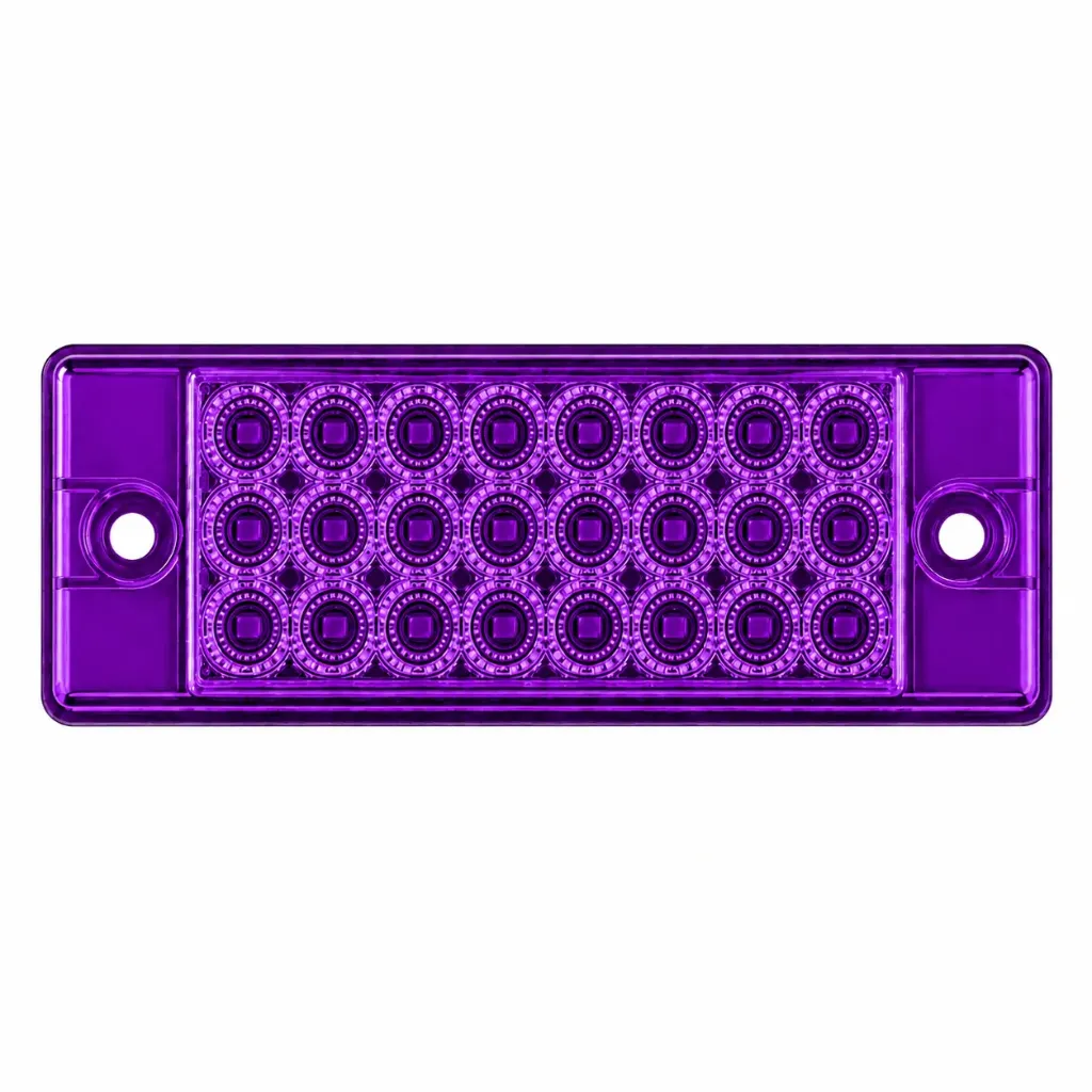 [TR-130 PURPLE] Plafón LED chrome matrix Evolum morado