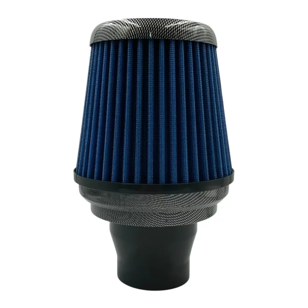 [CH4162/CARBON/BLUE] Filtro de aire universal azul/carbono