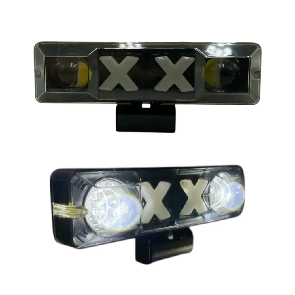 Faro LED con DRL blanco