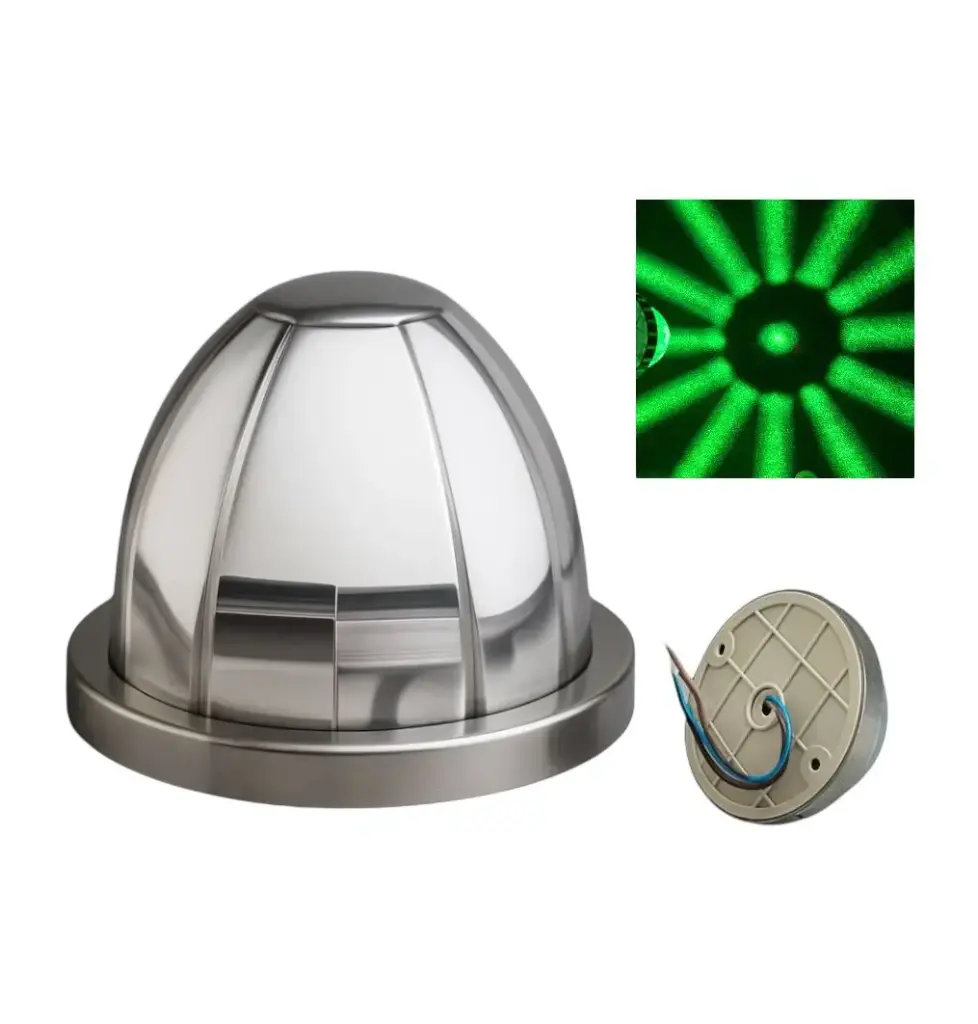 Plafón LED watermelon verde hielo