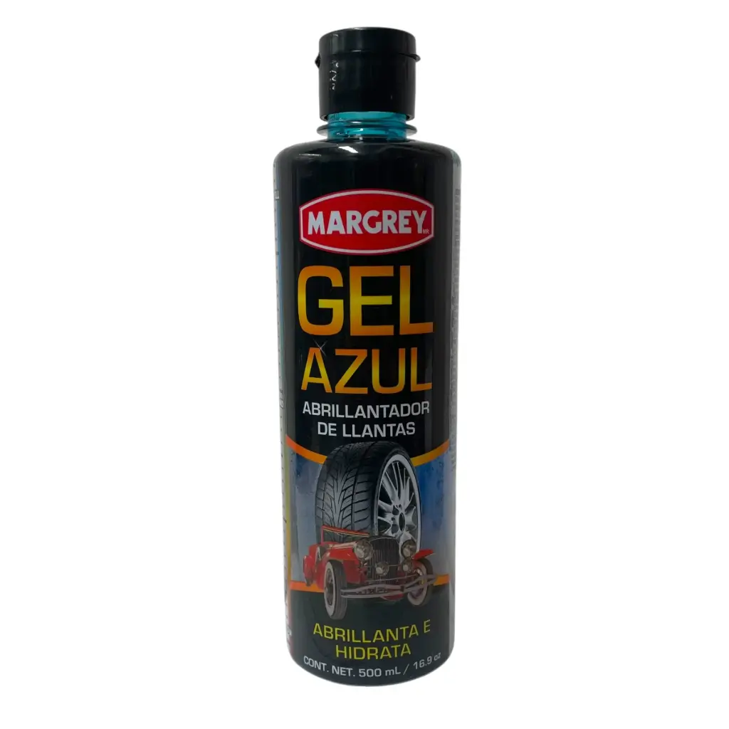 Abrillantador para llantas en gel azul margrey
