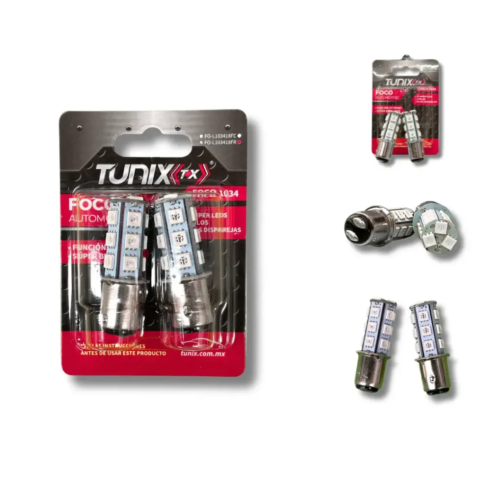 Foco rojo con 18 Hyperled (1034)