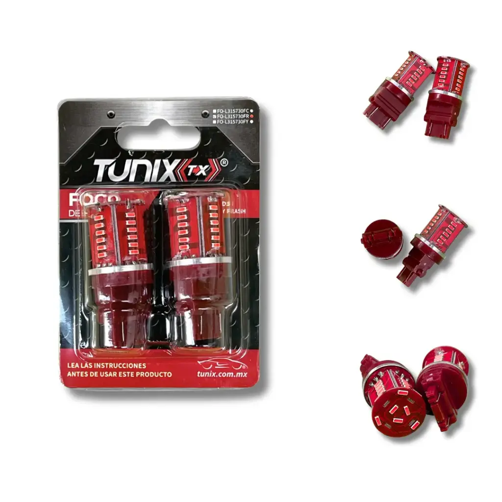 Foco 3157 con 30 LED rojo