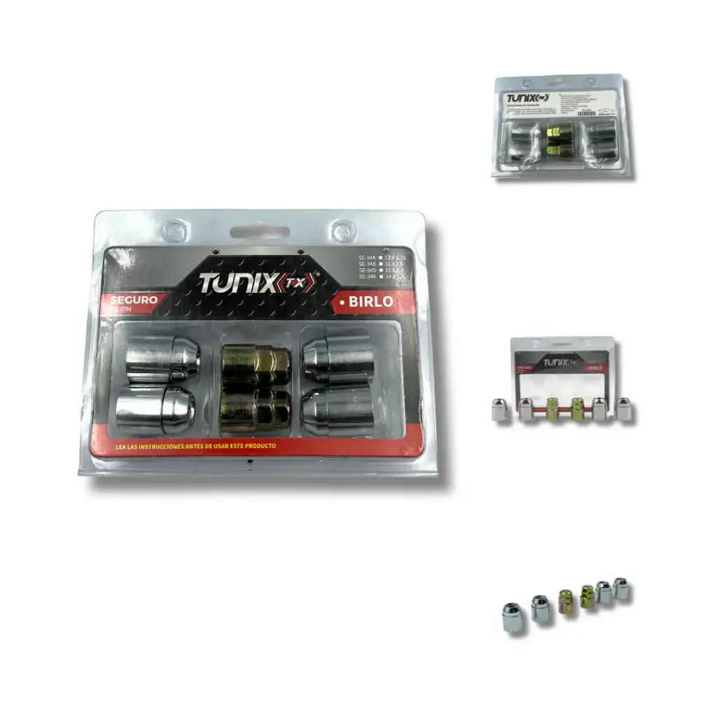  Seguro de rin tuerca 2 llave 12x1.5