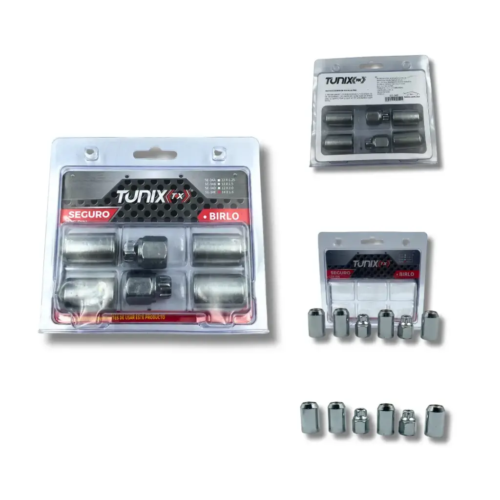  Seguro de rin tuerca 2 llave 14x1.5