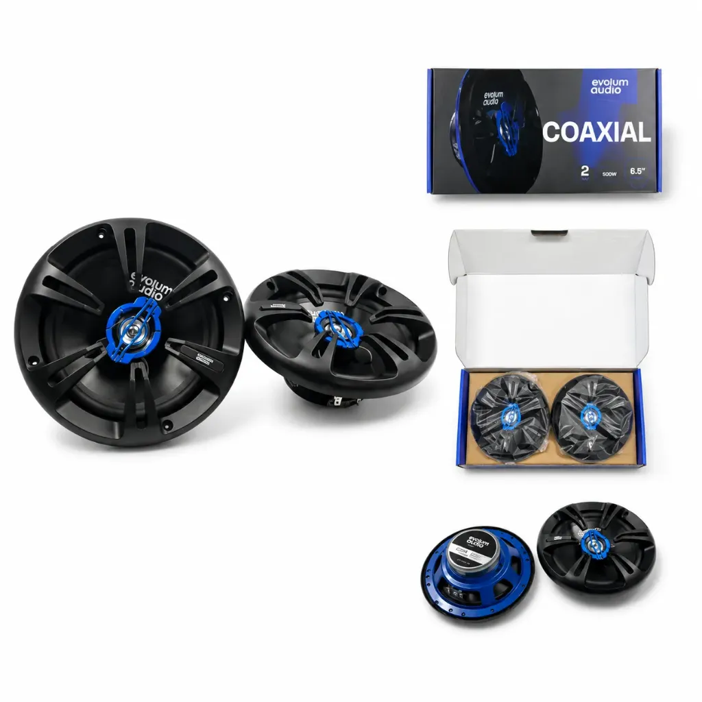 [AU-002 COAXIAL 6.5"] Bocinas Coaxiales 6.5”