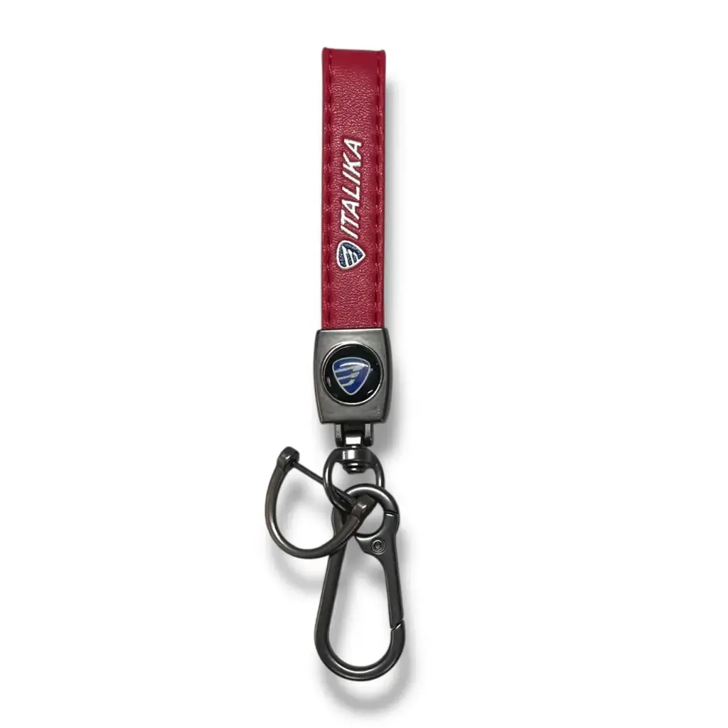 Llavero premium Italika rojo