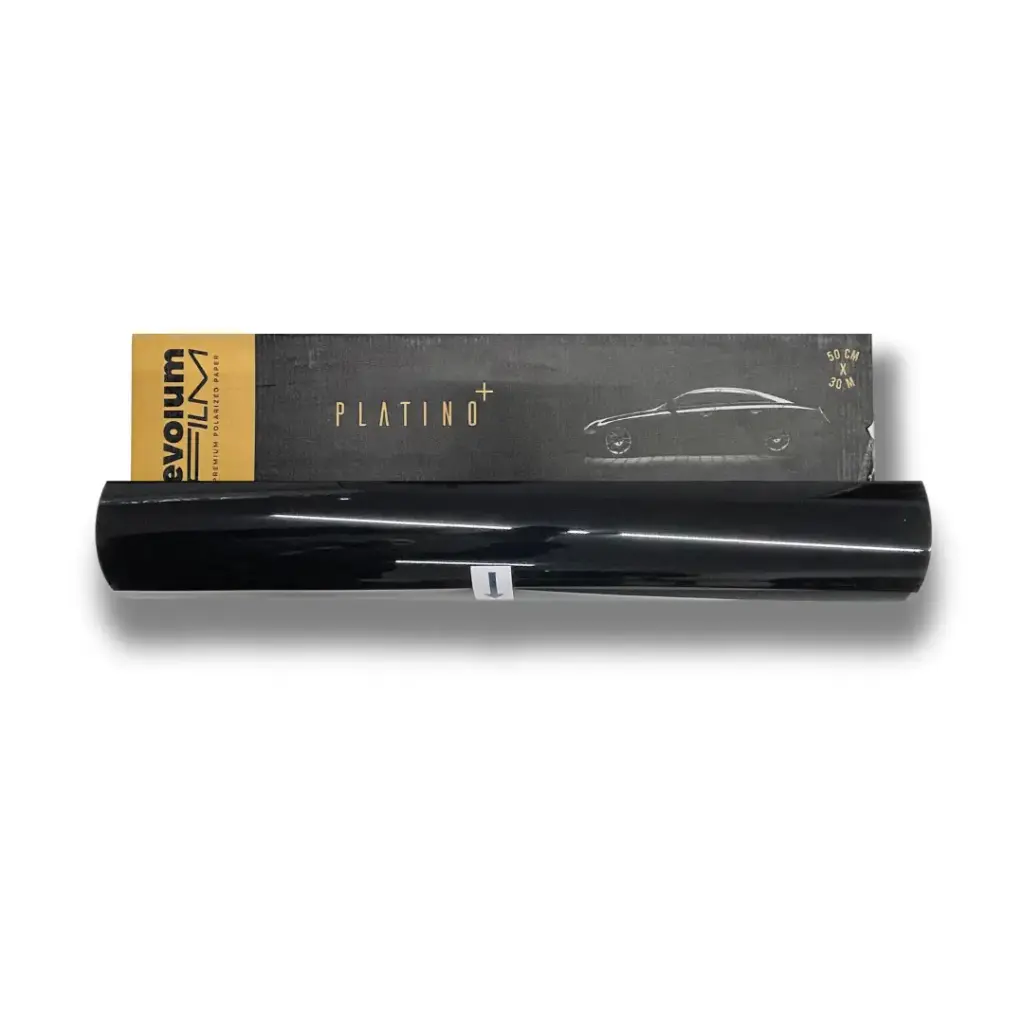 [PLATINO PLUS 100CM 35%] Papel para polarizar Evolum Platino Plus rollo de 100 CM x 30 MTS