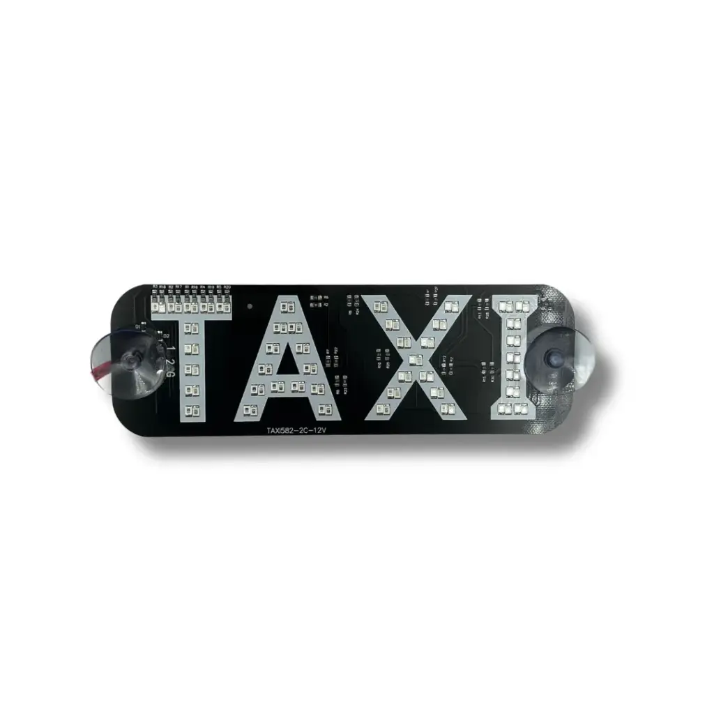 Letrero para Taxi luz LED (Rojo/Verde)