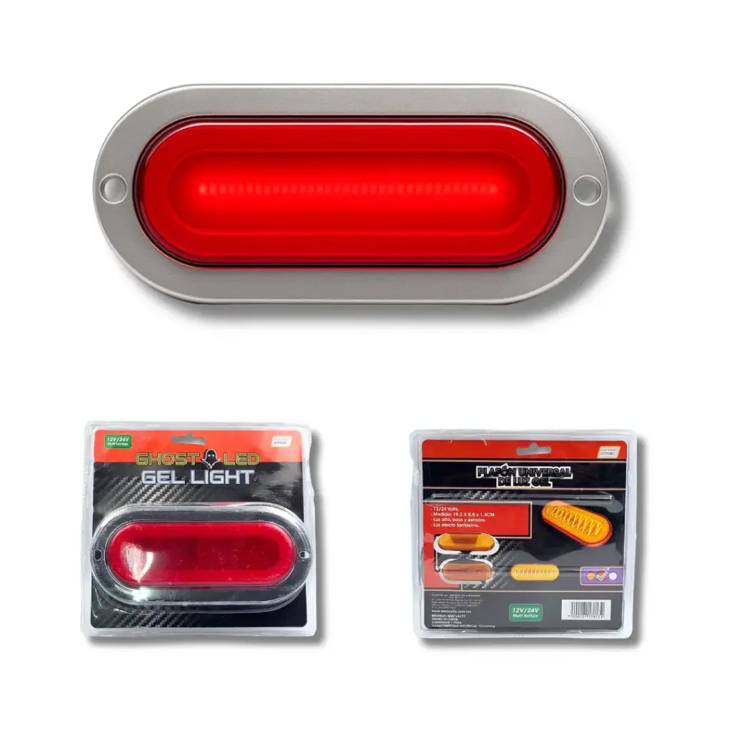 PLAFON UNIVERSAL POSTERIOR EFECTO FANTASMA Y LUZ GEL (roja)