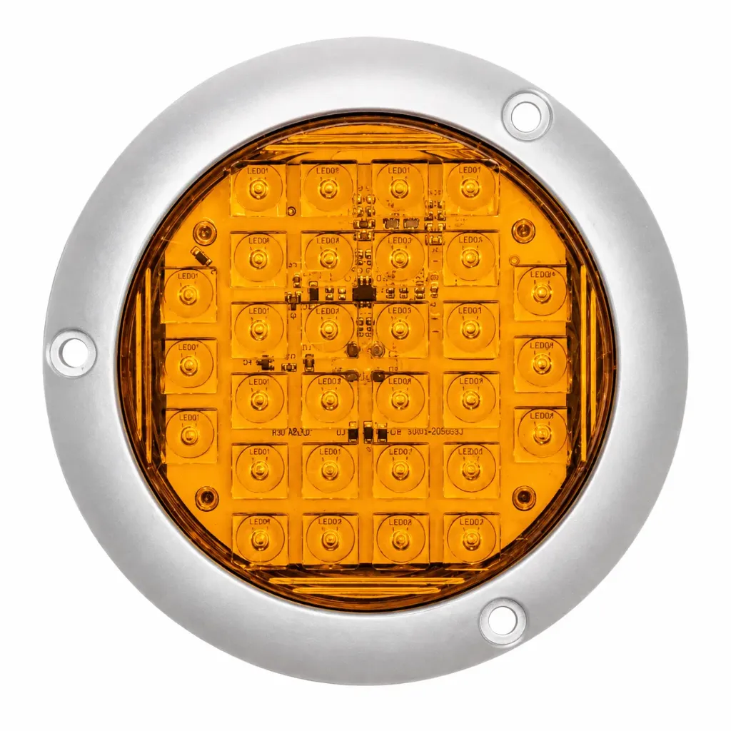 [PLA6706CY] Plafón LED redondo Ultra slim ambar 