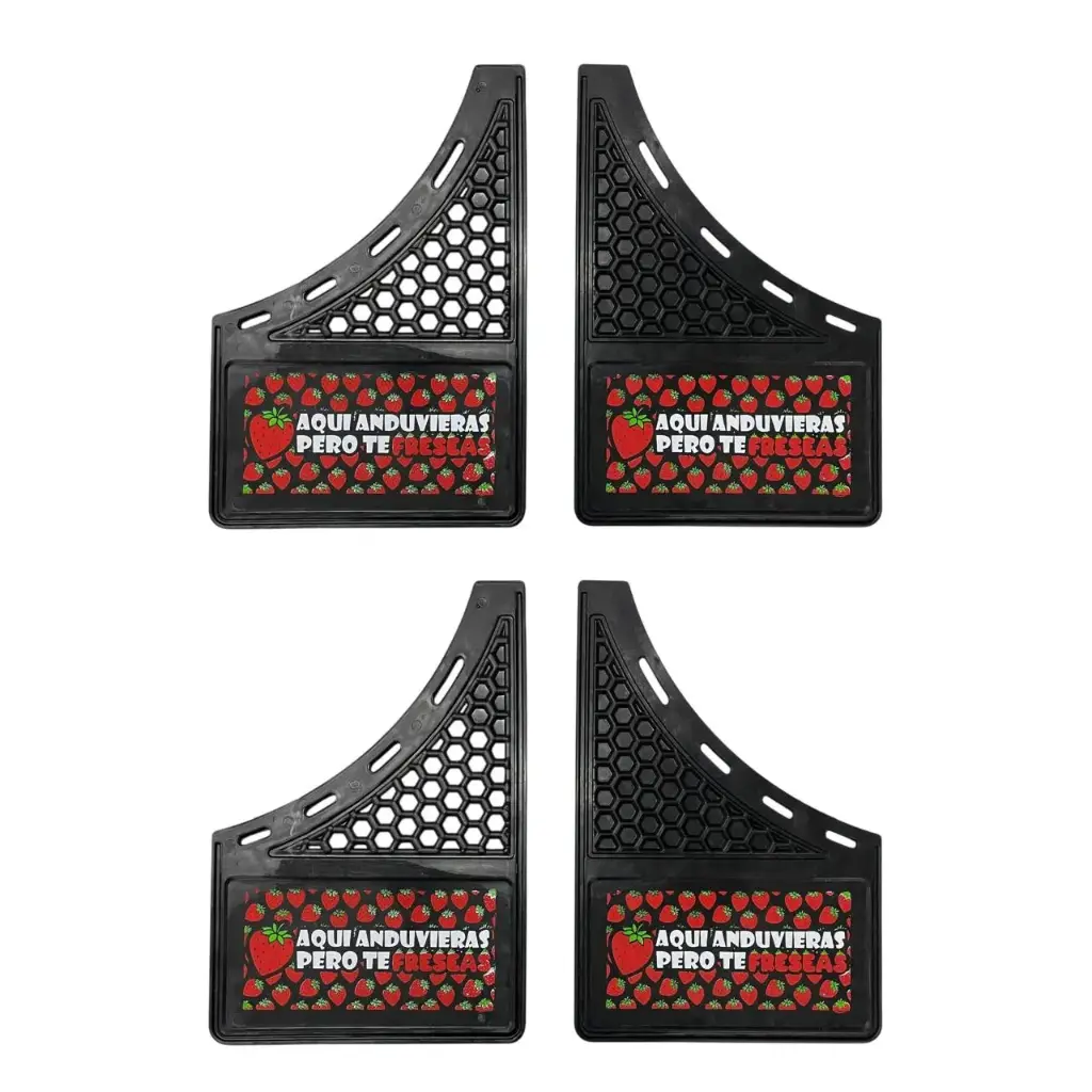 Lodera para auto "aquí anduvieras pero te freseas"