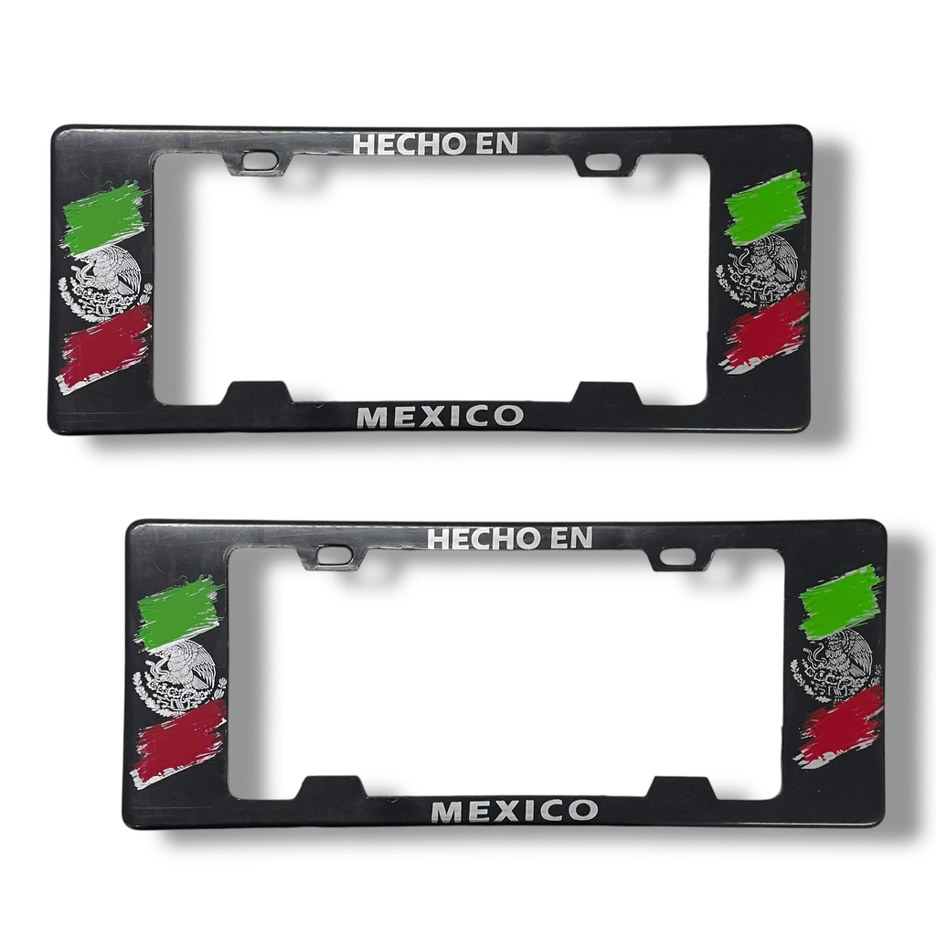  Portaplaca legal con diseño Mexico