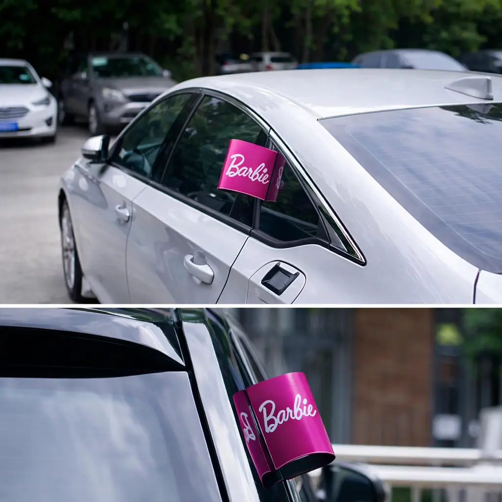 Bandera decorativa Barbie