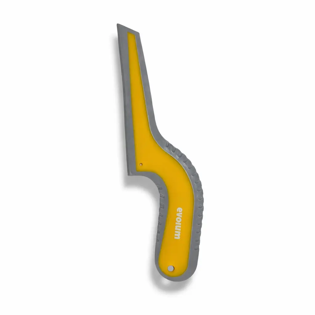 Espátula curva ergonómica para polarizado