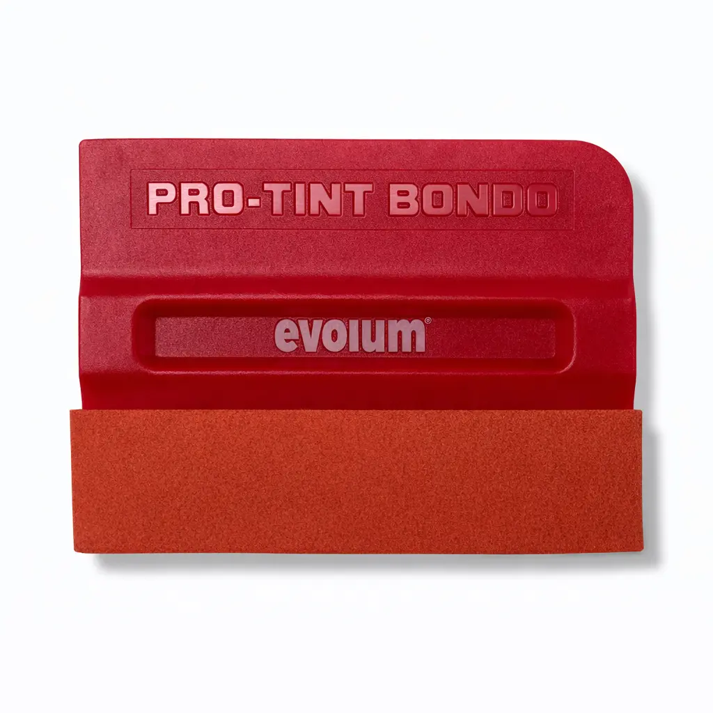 [HE-015] Espátula roja con anti rayaduras naranja 