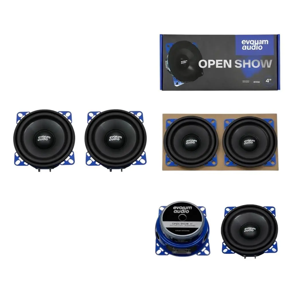 [AU-4 OPEN SHOW 4] Bocinas Open Show 4"