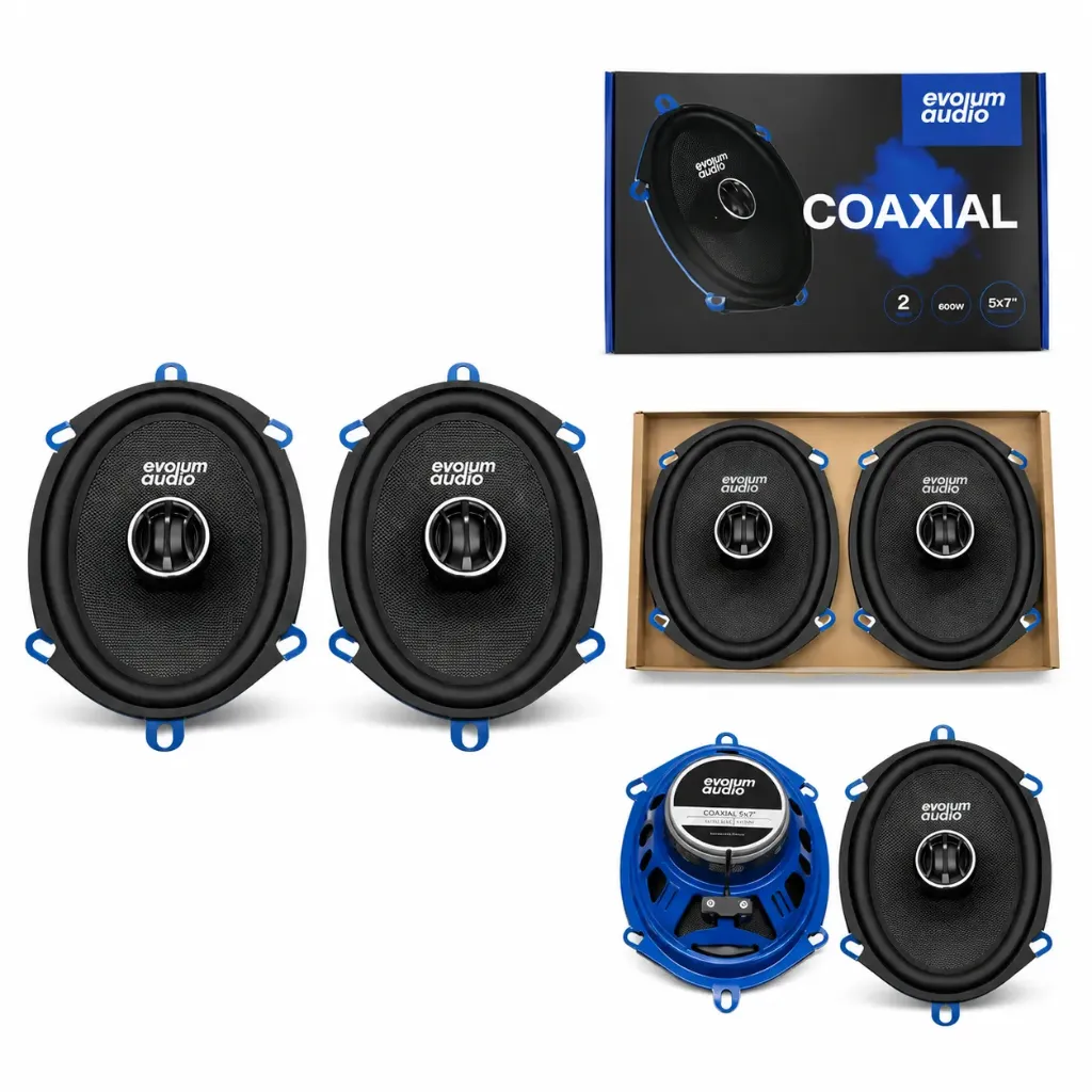[AU-4X6CO COAXIAL 4X6] Bocinas coaxial 4X6