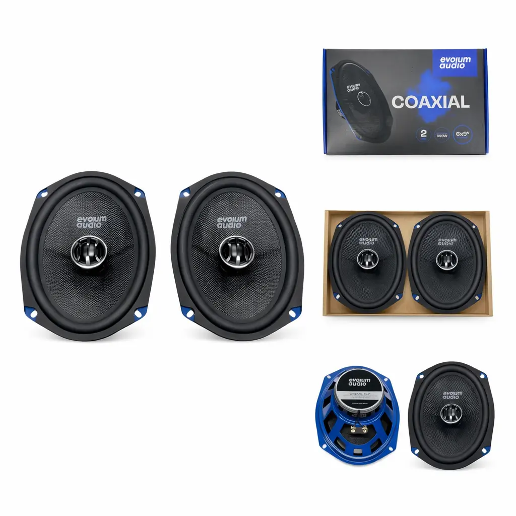 [AU-6X9CO COAXIAL 6X9] Bocinas coaxial 6X9"