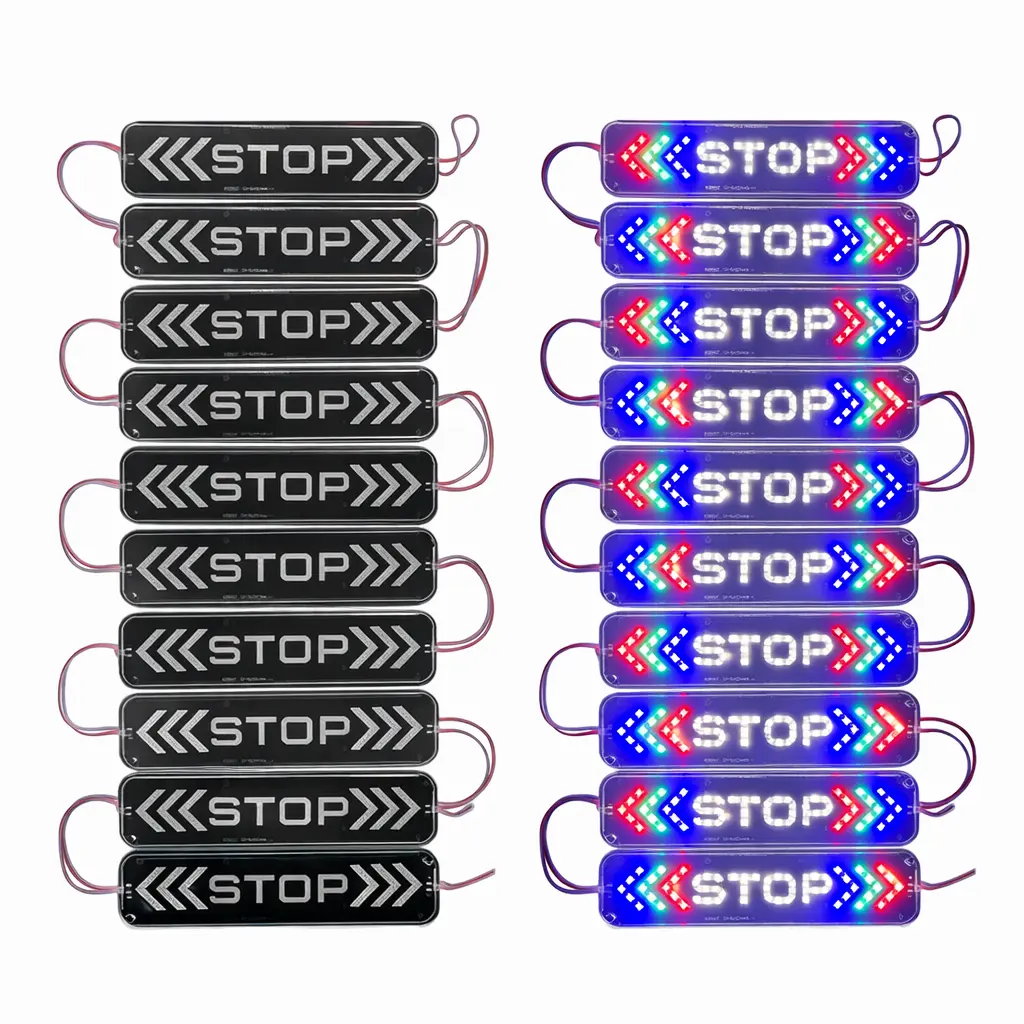 Modulo LED stop grande con funciones rgb (Tira de 20 piezas)