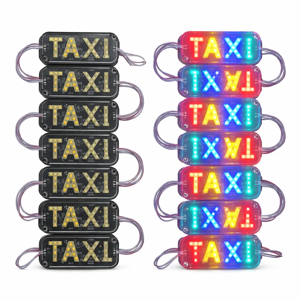 Modulo LED taxi con funciones rgb (Tira de 20 piezas)