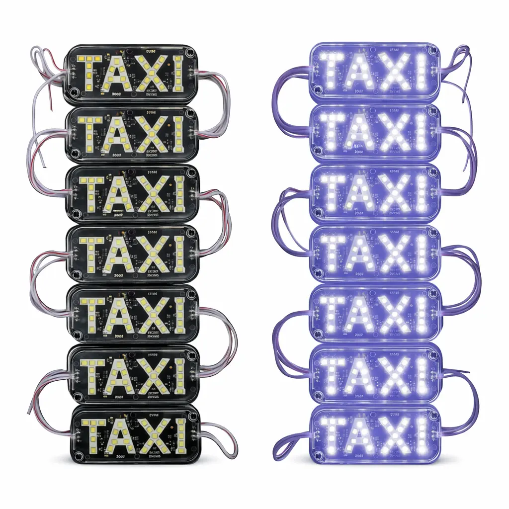 Modulo LED taxi con funciones blanco (Tira de 20 piezas)