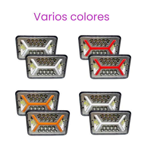 Unidad de 5" pulgadas con arillo GLO tipo X arillo 