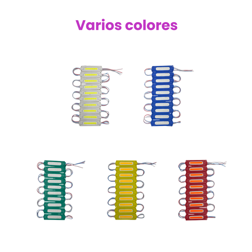Módulo LED tipo plasma tira de 20 piezas