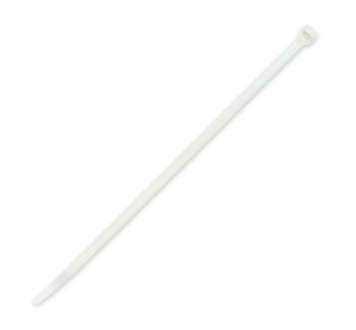 Cincho de plastico blancos (Bolsa de 100 piezas) 