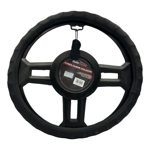 [FVOP05BK-TFI] Funda cubre volante tipo piel con forma deportiva