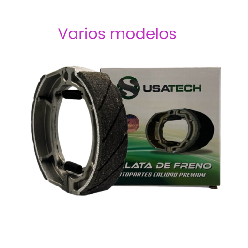 Balata para freno de tambor para moto