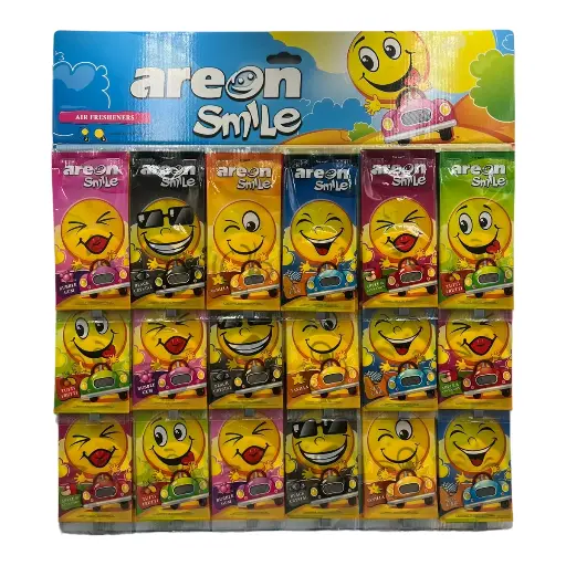 [DEO-AS72] Exhibidor de aromatizante Areon 36 piezas