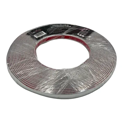 Moldura cromada rollo de (10 metros)